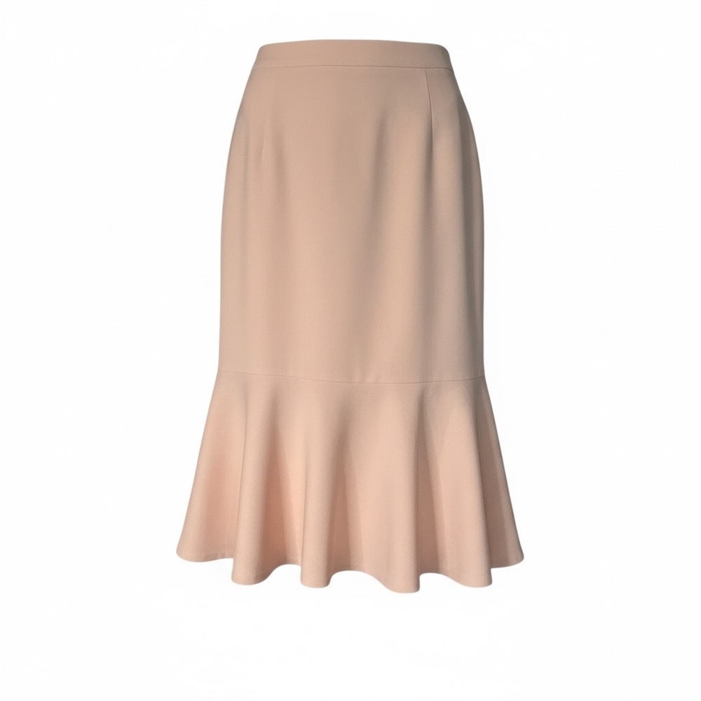 Le Suit Soft Peach A-Line Skirt